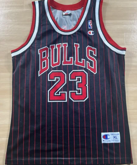Maillot NBA Michael Jordan Chicago Bulls 1996-1998 authentique face avant