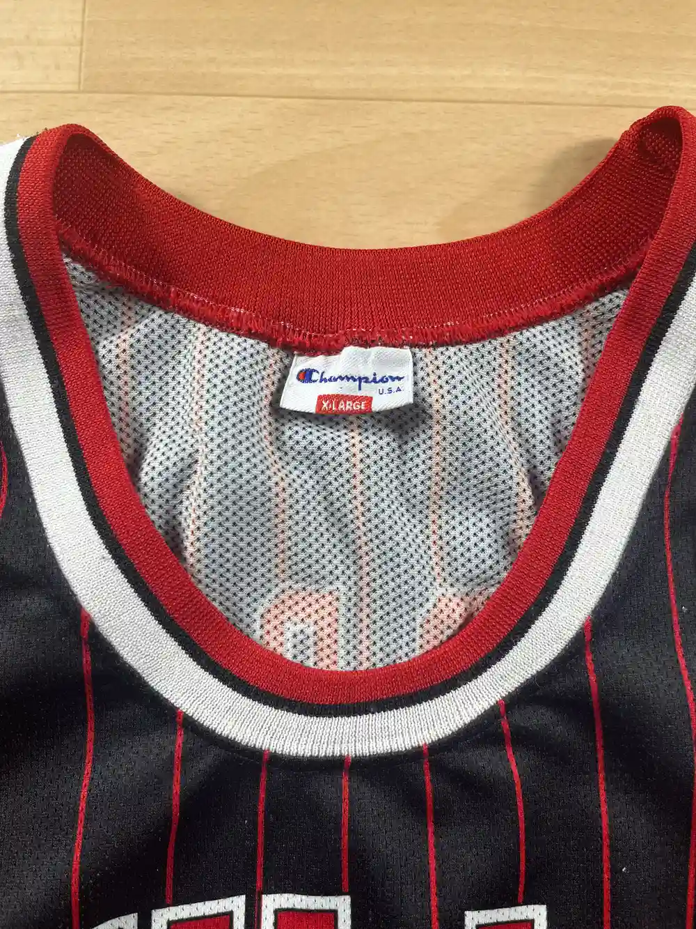 Étiquette col Maillot NBA Michael Jordan Chicago Bulls 1996-1998