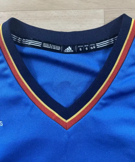 Étiquette col Maillot NBA Kevin Durant Oklahoma City Thunder 2010-2016