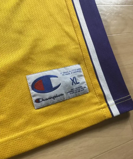 Jocktag authentique bas de Maillot NBA Kobe Bryant Los Angeles Lakers 2006-2010