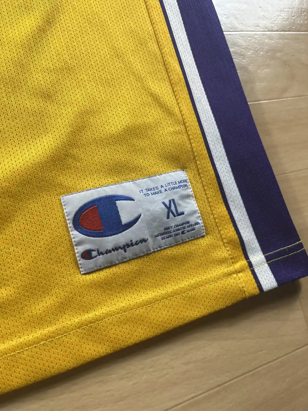 Jocktag authentique bas de Maillot NBA Kobe Bryant Los Angeles Lakers 2006-2010
