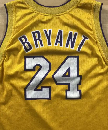Zoom arrière Maillot NBA Kobe Bryant Los Angeles Lakers 2006-2010