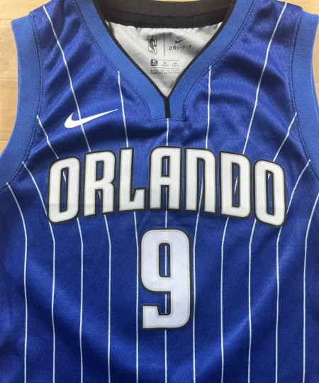 Zoom avant Maillot NBA Nikola Vucevic Orlando Magic 2017-2019