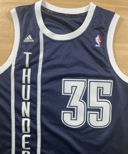Zoom avant Maillot NBA Kevin Durant Oklahoma City Thunder 2012-2016