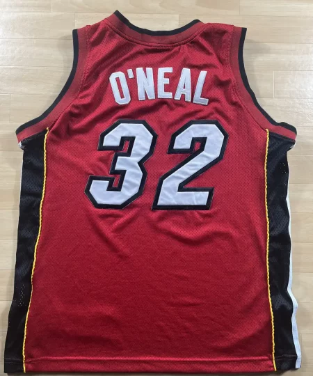 Maillot NBA Shaquille O'Neale Miami Heat 2004-2008 dos nom et numéro