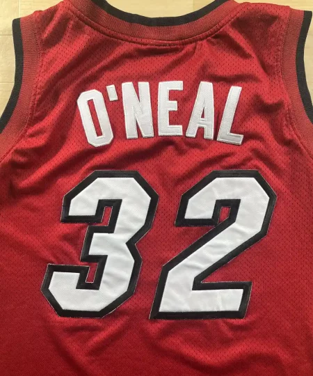 Zoom arrière Maillot NBA Shaquille O'Neale Miami Heat 2004-2008