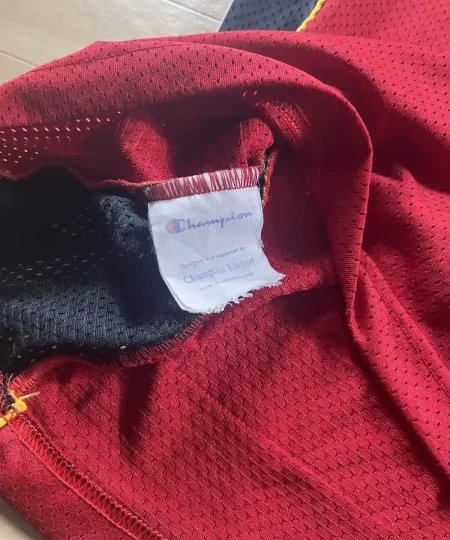 Étiquettes d'origine et instruction de lavage Maillot NBA Shaquille O'Neale Miami Heat 2004-2008