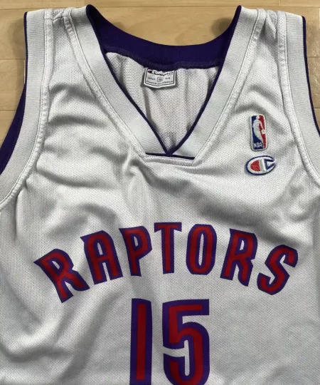 Zoom avant Maillot NBA Vince Carter Toronto Raptors 1999-2004