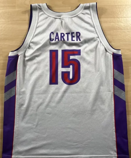 Maillot NBA Vince Carter Toronto Raptors 1999-2004 dos nom et numéro