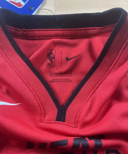 Étiquette col Maillot NBA Jimmy Butler Miami Heat 2024-2025