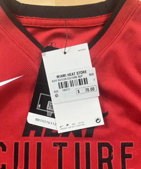 Étiquette neuve Maillot NBA Jimmy Butler Miami Heat 2024-2025