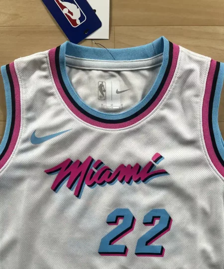 Zoom avant Maillot NBA Jimmy Butler Miami Heat 2024-2025